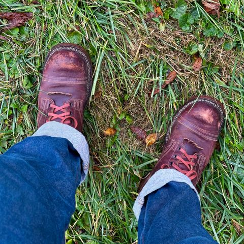 Nicks MTO in Horween Tan Waxed Flesh