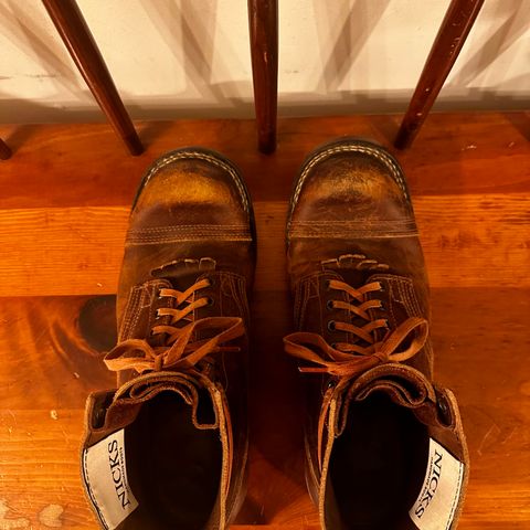 Nicks MTO in Horween Tan Waxed Flesh