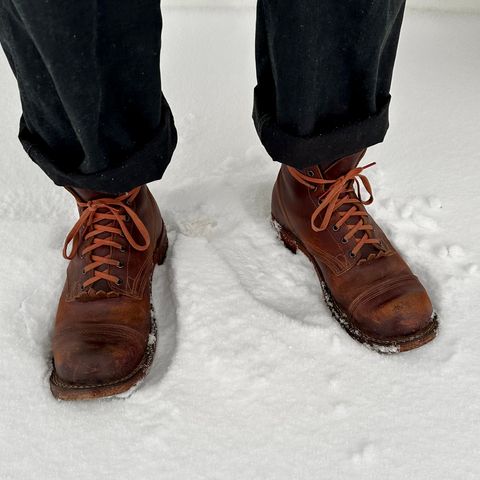 Nicks MTO in Horween Tan Waxed Flesh