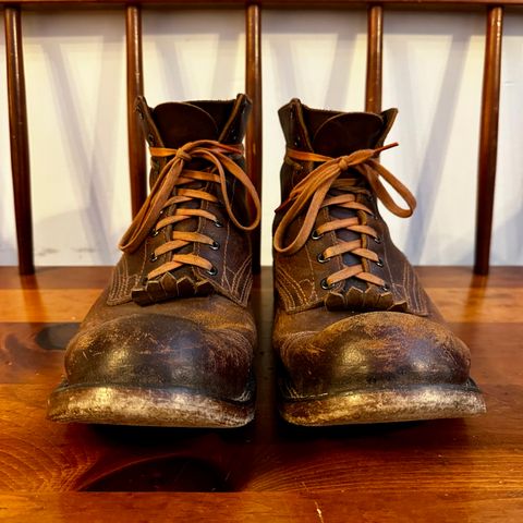 Nicks MTO in Horween Tan Waxed Flesh