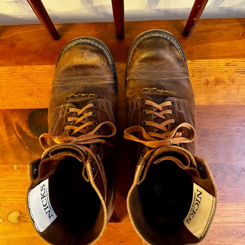 Nicks MTO in Horween Tan Waxed Flesh
