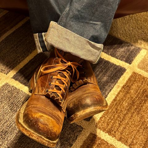 Nicks MTO in Horween Tan Waxed Flesh
