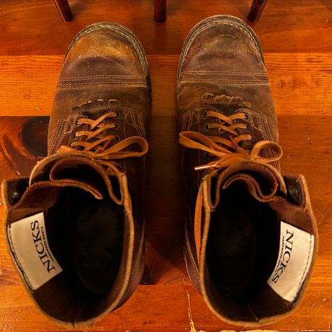 Nicks MTO in Horween Tan Waxed Flesh