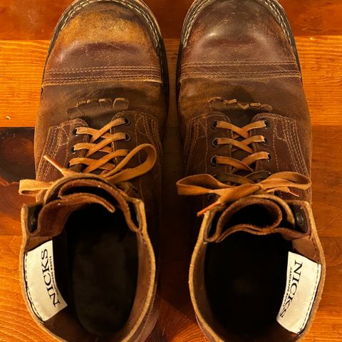 Nicks MTO in Horween Tan Waxed Flesh