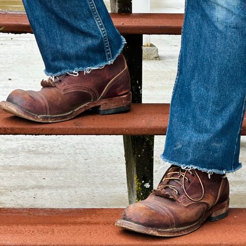 Nicks MTO in Horween Tan Waxed Flesh