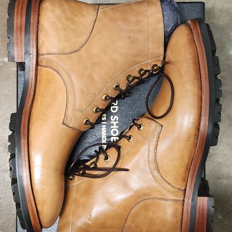 BLKBRD Custom Dixon Boot in Maryam Natural TPR Horsebutt