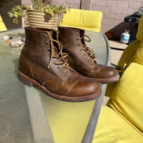 Chippewa Type 1 Service Boot in Seidel Trail Crazy Horse