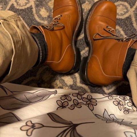 Viberg Service Boot in Badalassi Carlo Cognac Minerva