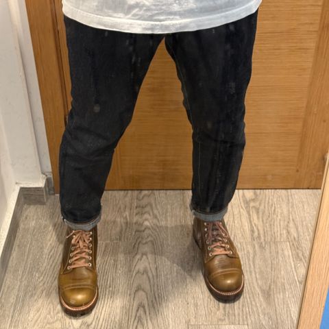 John Lofgren Combat Boots in Horween Dark Olive Chromexcel