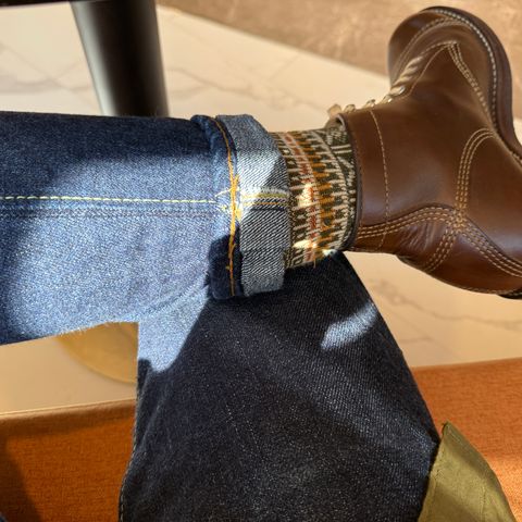 John Lofgren Combat Boots in Horween Dark Olive Chromexcel
