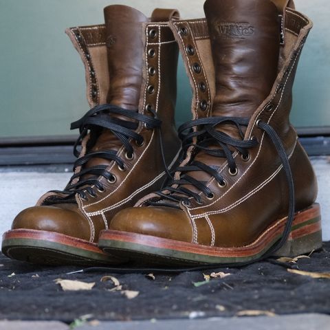 Willie's Handmade Boots Monkey Boot in Horween Dark Olive Chromexcel