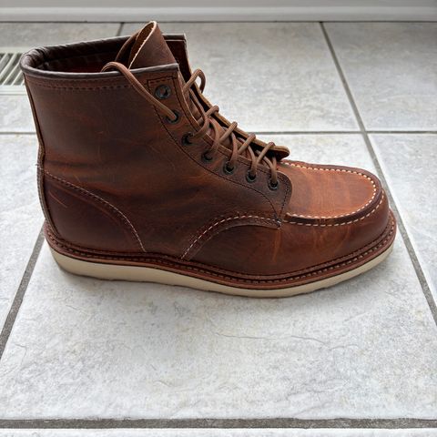 Red Wing 6-Inch Classic Moc in S.B. Foot Copper Rough and Tough