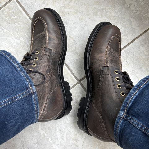 Grant Stone Brass Boot in Gallun Teton Waxy Stag