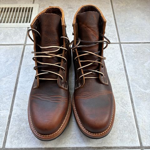 Truman Plain Toe Boot in Seidel Tobacco Snakebite