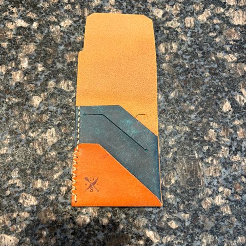 Open Sea Leather Topsider LT2.0 in Badalassi Carlo Olmo Pueblo & Badalassi Carlo Sapphire Pueblo