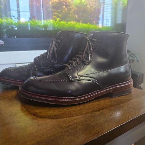 View photo of Alden Indy Boot in Horween Color 8 Shell Cordovan