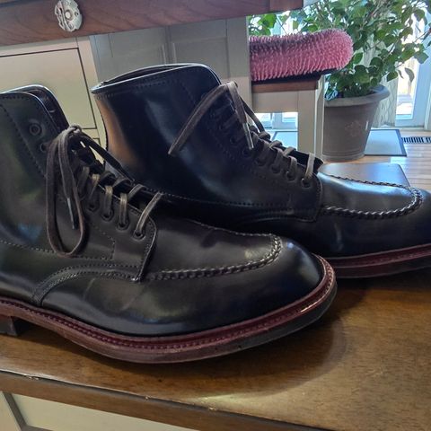 View photo of Alden Indy Boot in Horween Color 8 Shell Cordovan