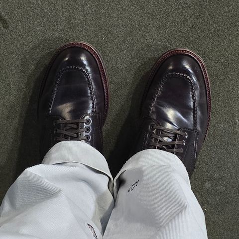View photo of Alden Indy Boot in Horween Color 8 Shell Cordovan