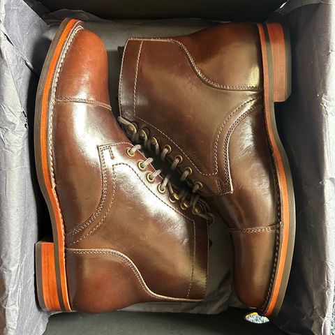BLKBRD Luchador Custom in Horween Brown Chromexcel