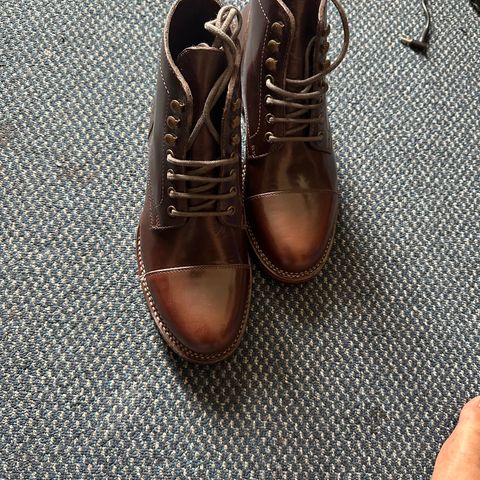 BLKBRD Luchador Custom in Horween Brown Chromexcel