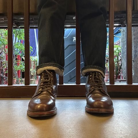 BLKBRD Luchador Custom in Horween Brown Chromexcel