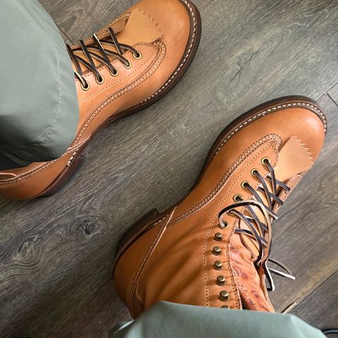 John Lofgren Donkey Puncher Boots in Badalassi Carlo Bone Pueblo