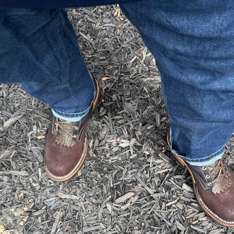Frank's Type 2 Highlander in Horween Mocha Vintage