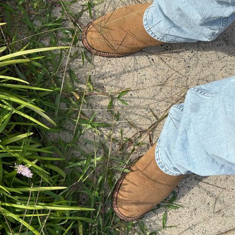 John Lofgren Duke Roper Boots in Horween Natural Chromexcel