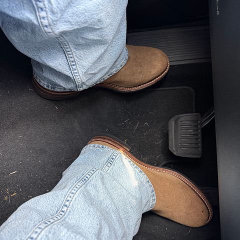 John Lofgren Duke Roper Boots in Horween Natural Chromexcel