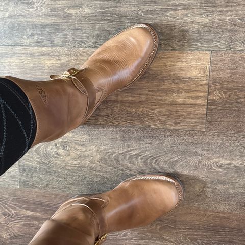 Wesco Mister Lou in Horween Natural Chromexcel