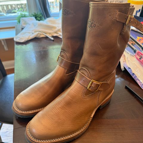 Wesco Mister Lou in Horween Natural Chromexcel
