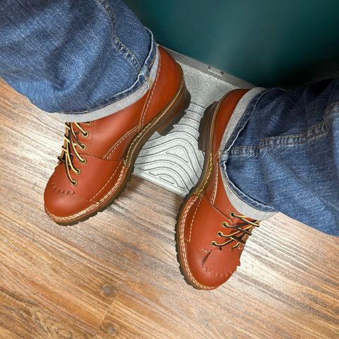 Wesco Highliner in Seidel Red Dog Oil Tan