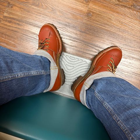 Wesco Highliner in Seidel Red Dog Oil Tan