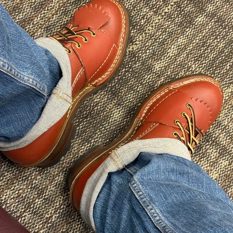 Wesco Highliner in Seidel Red Dog Oil Tan