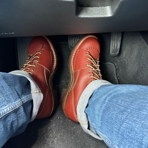Wesco Highliner in Seidel Red Dog Oil Tan