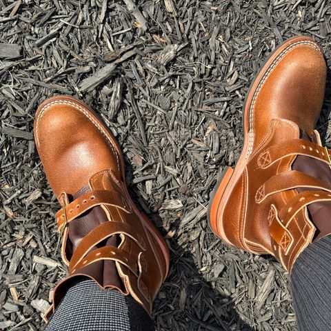 Nicks Heritage TankerPro in Horween Ember Waxed Flesh