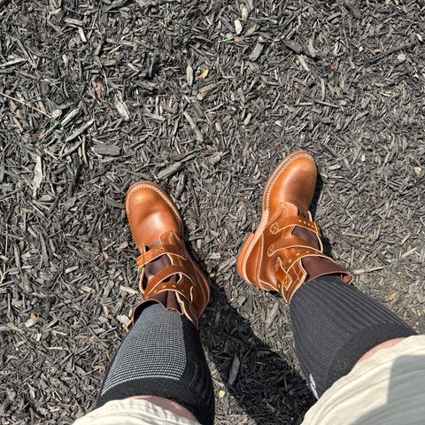 Nicks Heritage TankerPro in Horween Ember Waxed Flesh