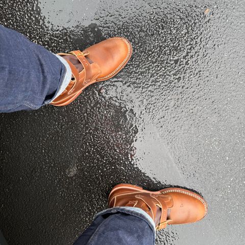 Nicks Heritage TankerPro in Horween Ember Waxed Flesh