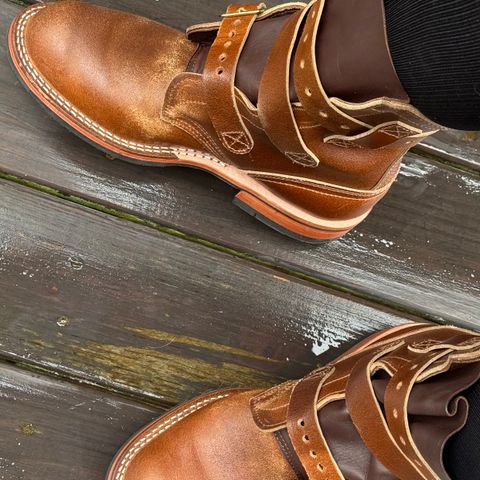 Nicks Heritage TankerPro in Horween Ember Waxed Flesh