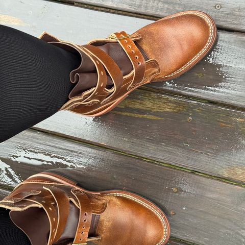 Nicks Heritage TankerPro in Horween Ember Waxed Flesh