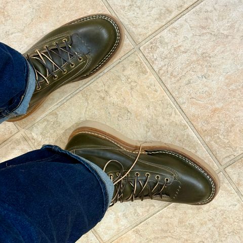 White's C350LTT-CS in Horween Greener Pastures Dublin