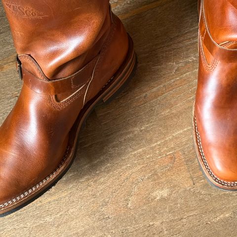 Wesco Boss Engineer Boot in Seidel British Tan Domain