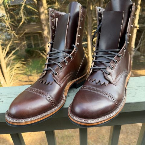 White's MP-Sherman Toe Cap in Horween Brown Chromexcel Horsehide