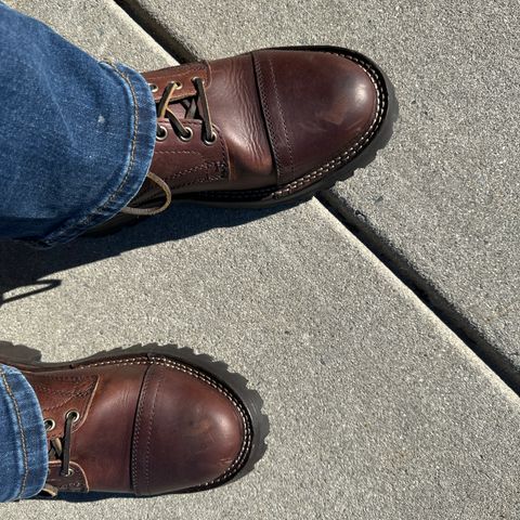 Thursday Challenger in Horween Whiskey Predator