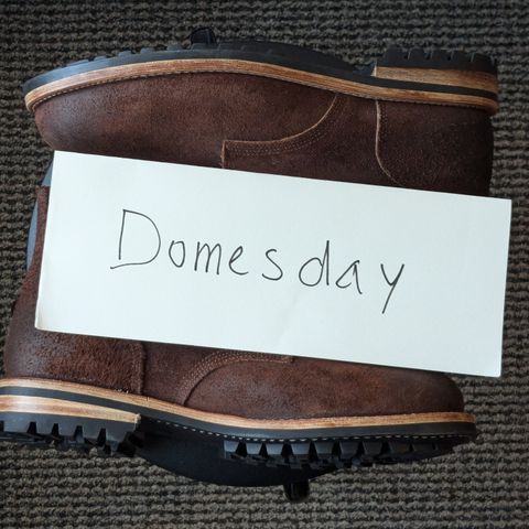 Oak Street Bootmakers Field Boot in Seidel Black Walnut Stampede Roughout