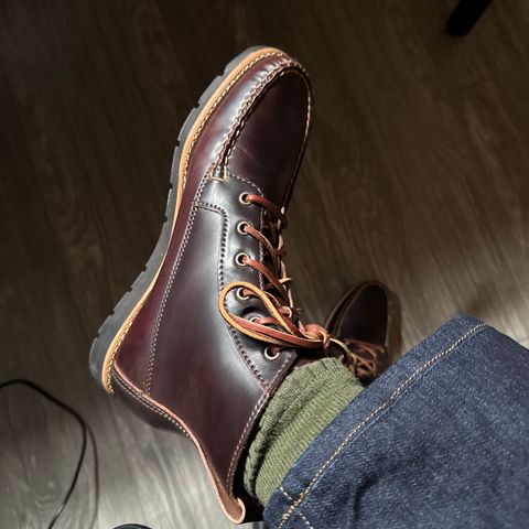 Rancourt & Co. Baxter Boot in Horween Color 8 Shell Cordovan