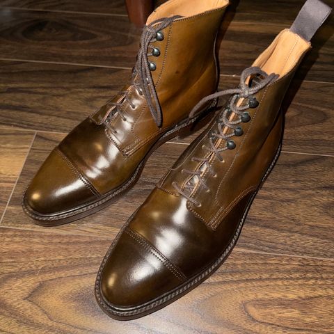 Crockett & Jones Coniston in Dark Brown Shell Cordovan