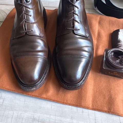 Crockett & Jones Coniston in Dark Brown Shell Cordovan