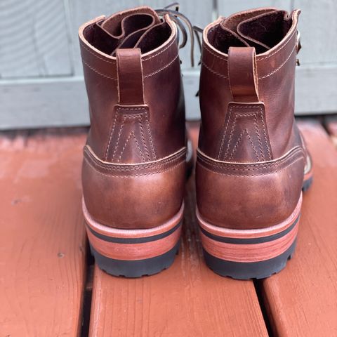 Nicks Lace Up Heritage in Italian Brown Cypress