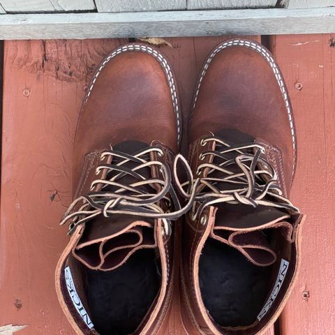 Nicks Lace Up Heritage in Italian Brown Cypress